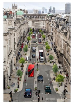 London Architecture News - Regent Street landscape improvement