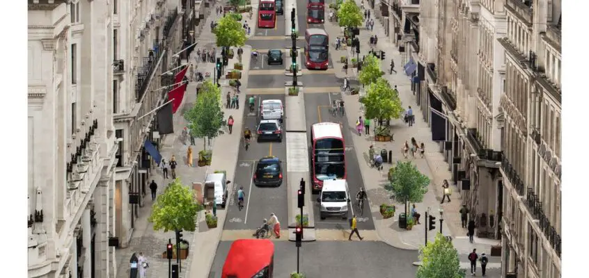 Regent Street Public Realm Plans