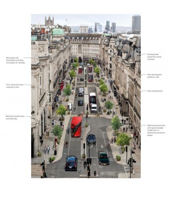 Regent Street Public Realm Plans