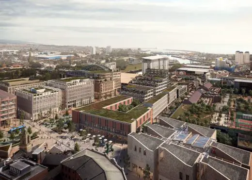 Riverside Sunderland Masterplan design