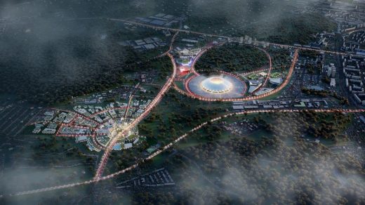 Samara Arena Stadium Masterplan Second prize winner