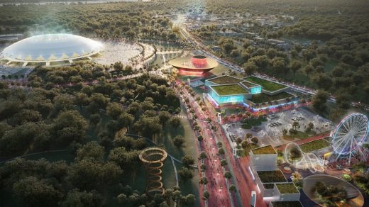 Samara Arena Stadium Masterplan Second prize winner