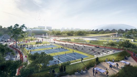 Samara Arena Stadium Masterplan third prize winner