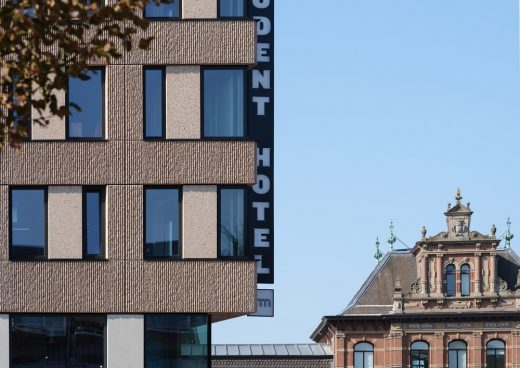 Student Hotel Delft building design by KCAP