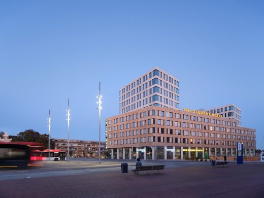 Student Hotel Delft building development
