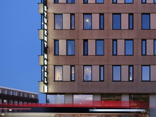 Student Hotel Delft building facade