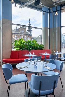 The Student Hotel Delft restaurant interior