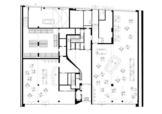 The Muse Rotterdam floor plan level 0