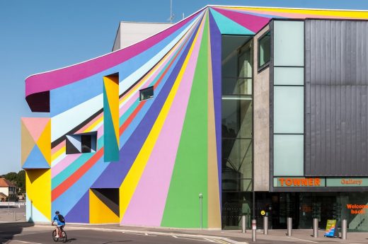 Towner Eastbourne art gallery building 