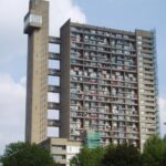 Trellick Tower London Brutalist buildings
