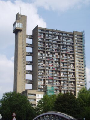 Trellick Tower London Brutalist buildings