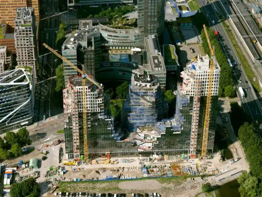 Valley Towers MVRDV Amsterdam CBD Zuidas design