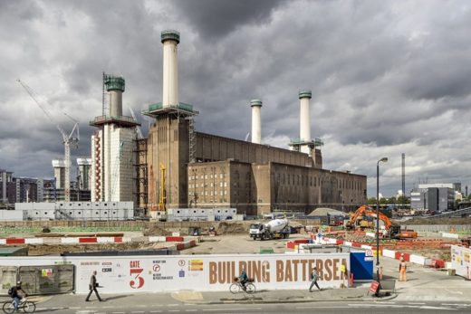 Battersea Power Station building construction