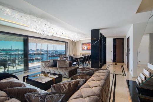 Contemporary duplex property in Cannes