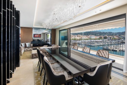 Contemporary duplex Cannes property interior