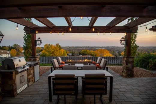 Creative ways to enhance an outside patio