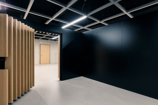 EBS Electronic Based Systems Center Graz interior design