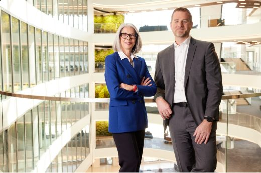 HOK CEOs Eli Hoisington and Susan Klumpp Williams