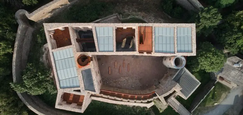 Helfštýn Castle Reconstruction, Czech Republic