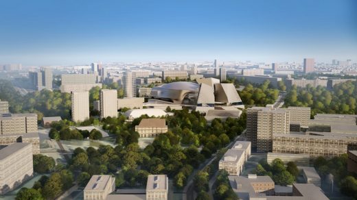 Museum and Theatre Complex in Kemerovo building design