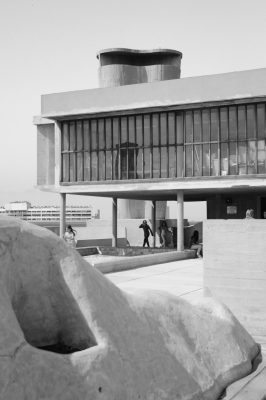 La Cité Radieuse Marseille building by Corb