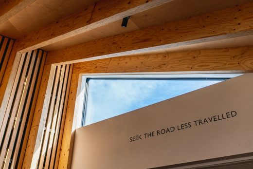 Morgan Visitor Centre building interior