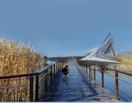 Piezoelectric Loom Aviary, Suzhou City