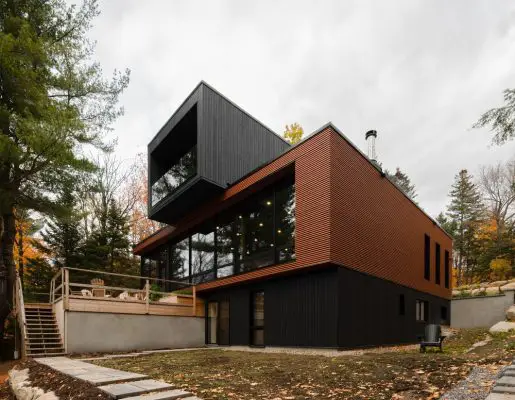 Prefabricated Country Home Ivry-sur-le-Lac