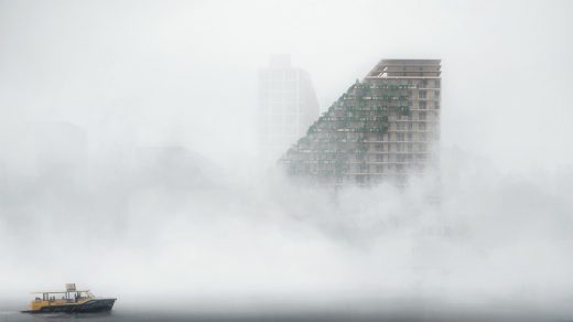 SAWA wooden building Lloydquarter Rotterdam