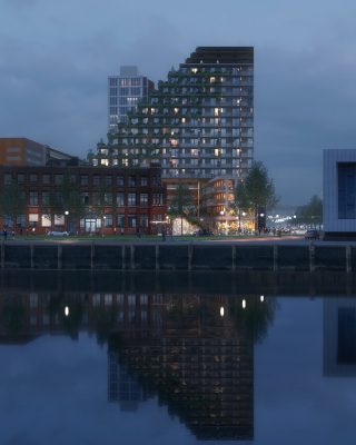 SAWA wooden building Lloydquarter Rotterdam