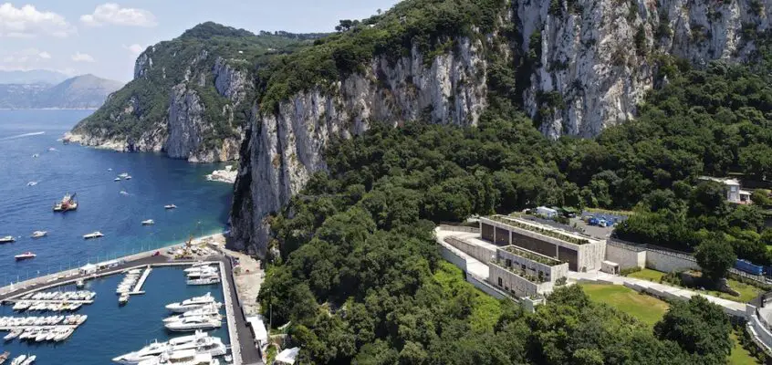 Terna power station Capri, Italy