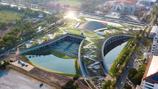 Thammasat University urban farm Roof Bangkok