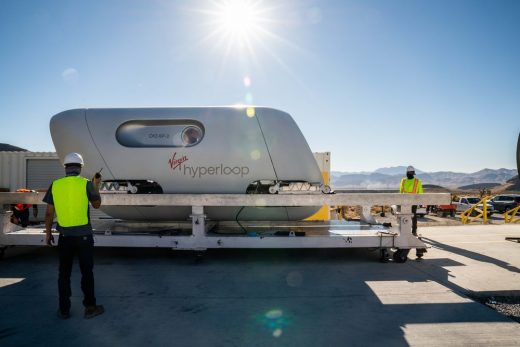 Virgin Hyperloop Pegasus Pod Nevada USA