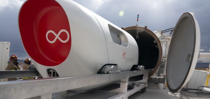 Virgin Hyperloop Pegasus Pod, Nevada