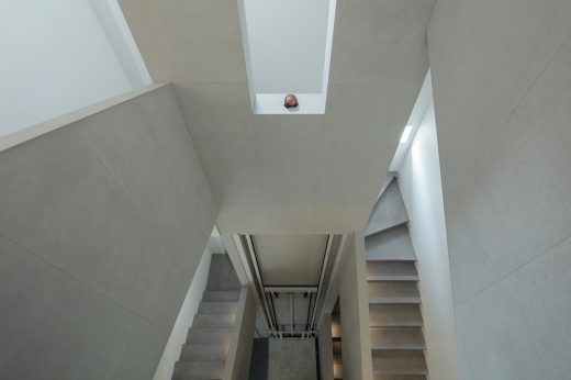 Xu Lei's Art Studio Beijing stair design by Penda China