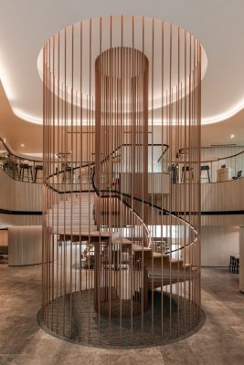 YTL Corporation Berhad Headquarters Kuala Lumpur spiral stair