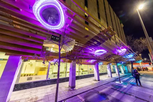 9 Block Project, University of Calgary canopy