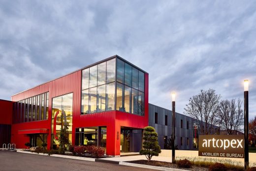Artopex Head Office Granby - Canadian Architecture News