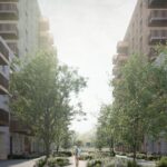 Clayton Road canalside homes in Hayes West London