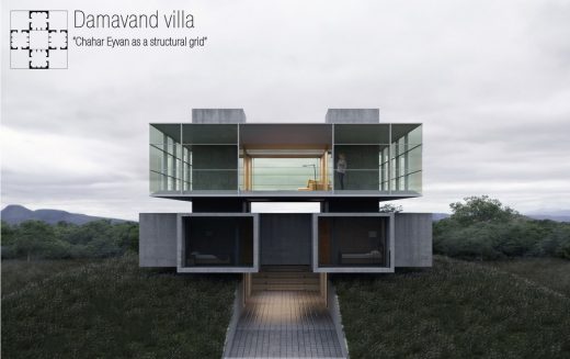 Damavand villa Iran home design