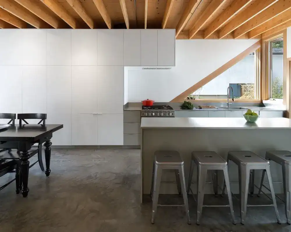 Double Header House, Victoria, BC home interior