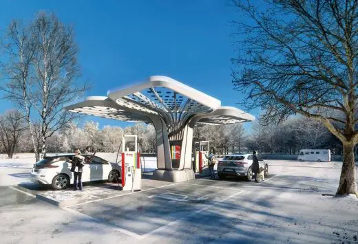 E.ON Ultra-fast Charging Stations Graft design