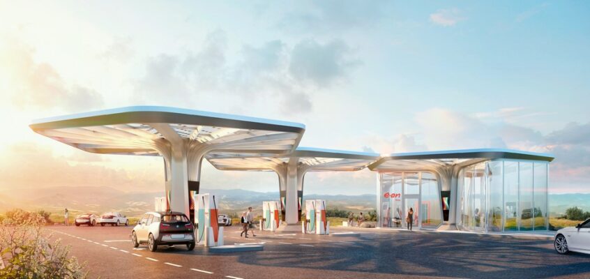 E.ON Ultra-fast Charging Stations by Graft