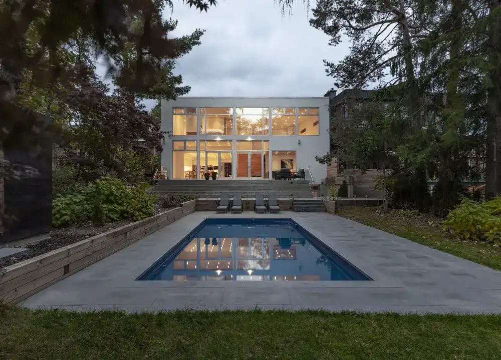 Fun House Toronto, East York home pool
