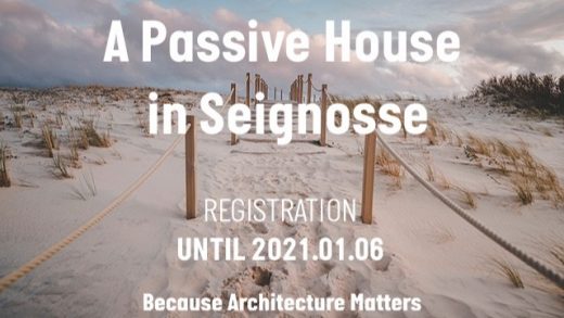 Passive House Seignosse Architecture competition