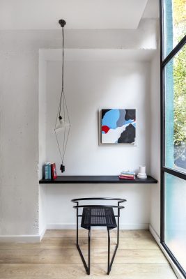 Poble Nou loft Barcelona study interior design 