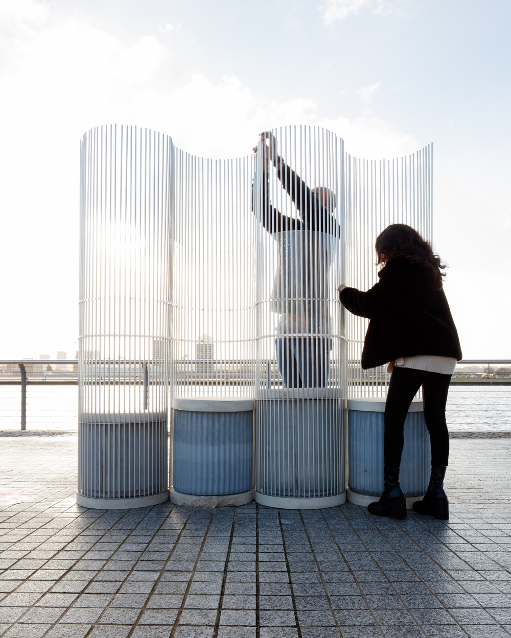 Royal Docks London Bench Design The Royal Resonance