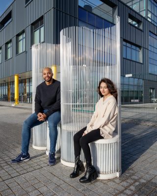 Royal Docks London Bench Design The Royal Resonance by CAST