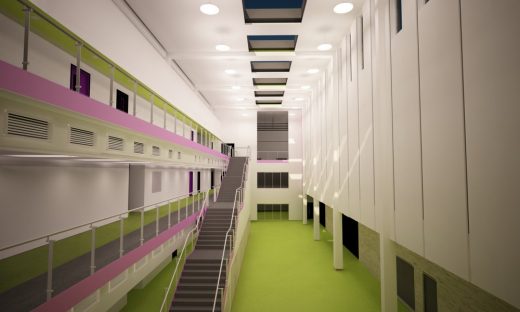 Royal Greenwich Trust School building interior design