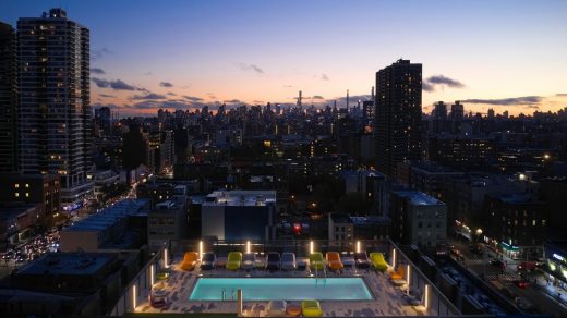 The Smile Harlem pool by BIG-Bjarke Ingels Group